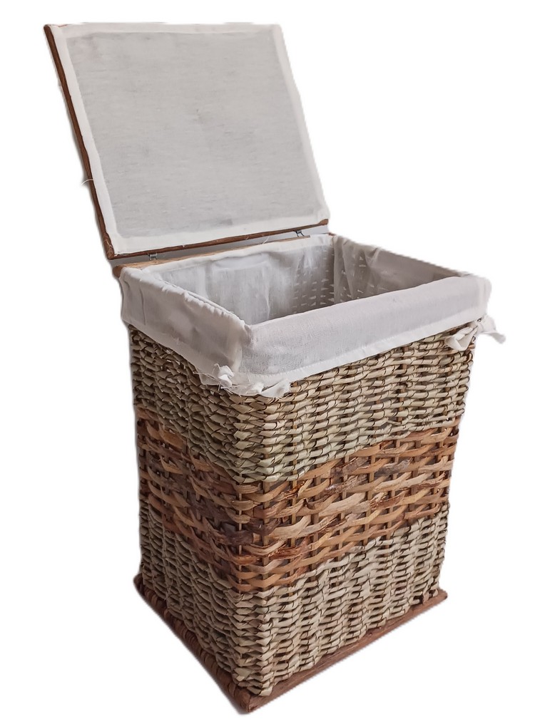 26-0024/1 CESTO PORTA BIANCHERIA BANANO CM 30X26X44 H 26-0024/1 CESTO PORTA BIANCHERIA BANANO CM 30X26X44 H